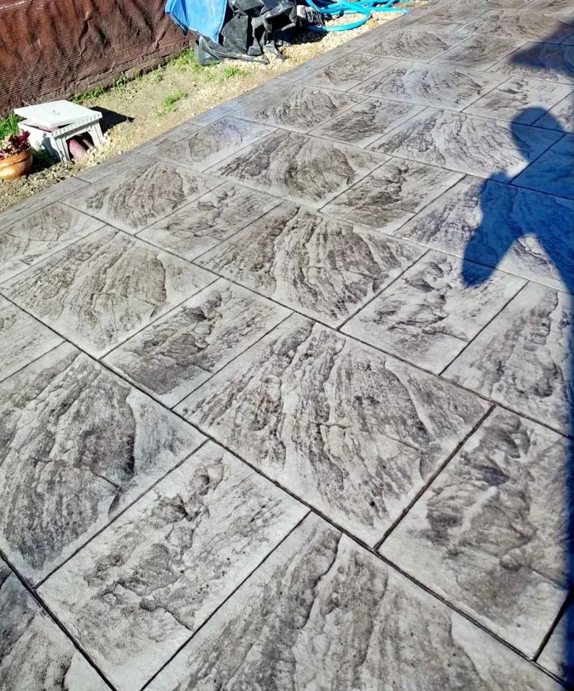 Sileria grande gris con veta marcada