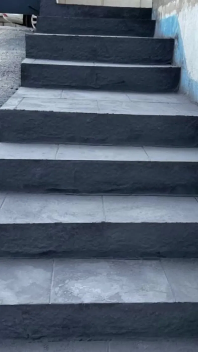 Escalera terminada y sellada